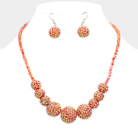 Shamballa Ball Necklace