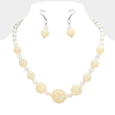 Shamballa Ball Necklace