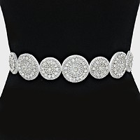 Deco Ring Organza Belt/ Choker/ Headband