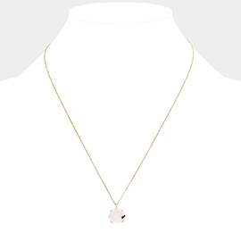 Natural Stone Pendant Necklace