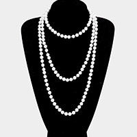 Pearl Long Necklace