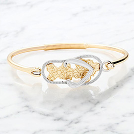 Flip Flops Slippers Ocean Theme Hook Bracelet