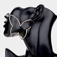 Metal Buttery Earrings