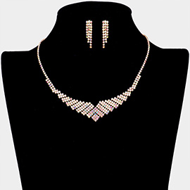 Rhinestone Pave Necklace