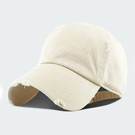 Solid Vintage Baseball Cap