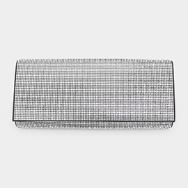 Bling Solid Evening Clutch / Crossbody Bag