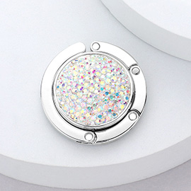 Bling Folding Table Purse Bag Hook Hanger
