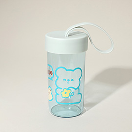 Kids Animal Printed Transparent Water Bottle
Portable Tumbler