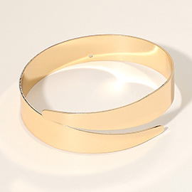 Metal Wrapped Bangle Bracelet