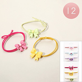 12 SET OF 3 - Bow Hairband Set