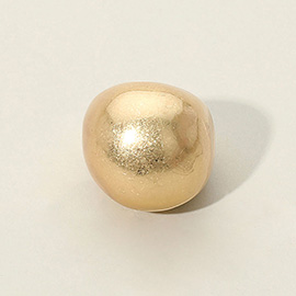 Textured Metal Dome Stretch Ring