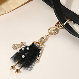 SECRET BOX_Lady In Tulle Dress Bag Charm / Keychain