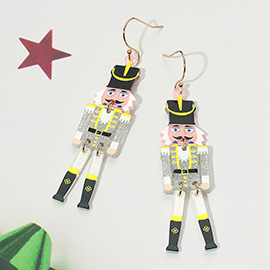 Christmas Soldier Nutcracker Dangle Earrings
