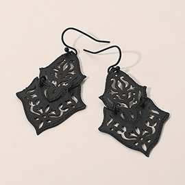 Bold Filigree Drop Dangle Earrings