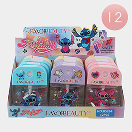 12PCS - FavorBeauty Cartoon Character Assorted Perfume Set