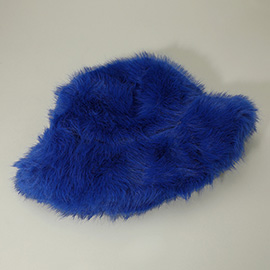 Cozy Fluffy Fur Winter Bucket Hat