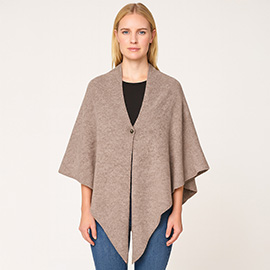 Solid Triangle Poncho / Scarf