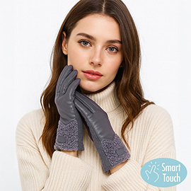 Fleece Insert Smart Touch Gloves