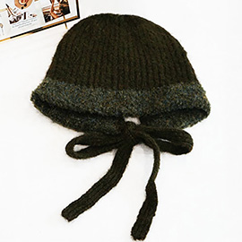 Stylish Knitted Winter Bonnet Hat