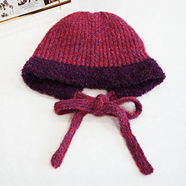 Stylish Knitted Winter Bonnet Hat