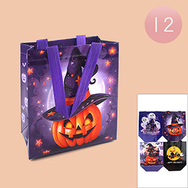 12PCS - Halloween Treat Reusable Bags