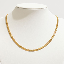 Gold Dipped Venetian Chain Necklace