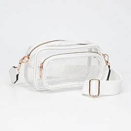 Transparent Rectangular Crossbody Bag