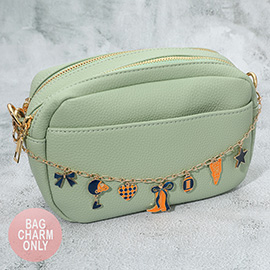 Western Theme Gameday Football Charm Station Bag Charm