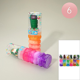 6PCS - Glitter Slime Crystal Mud Toys