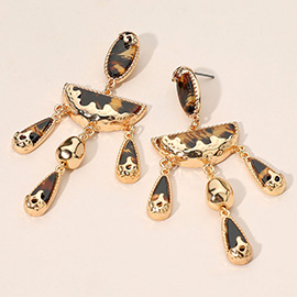 Bold Geometric Drop Earrings