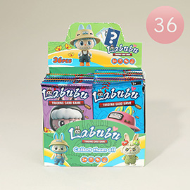 36PCS - Monster Bunny Character Trading Game Collection Cards
