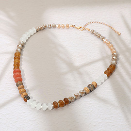 Gradient Beaded Necklace