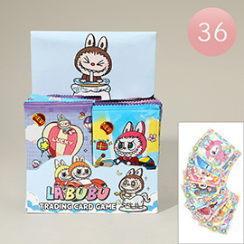 36PCS - Monster Bunny Character Trading Card Game Packs