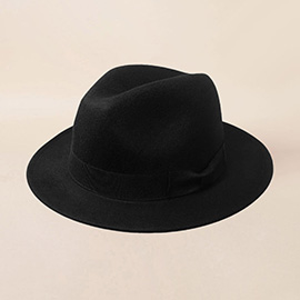 Bow Band Classic Fedora Hat