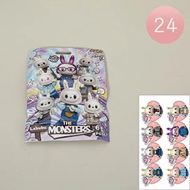24PCS - Surprise Monster Bunny Blind Bag Mini Figure Toys