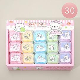 30PCS - Cute Animal Instant Soap Flower Tablets