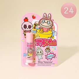 24PCS - Monster Bunny Color Changing Lip Balms