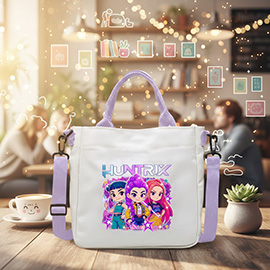 Kpop Demon Hunters Huntrix Tote Crossbody Bag