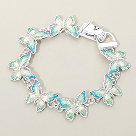 Butterfly Link Magnetic Bracelet