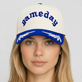 GAMEDAY Leaf Embroidered Baseball Cap
