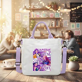 Kpop Demon Hunters Huntrix Tote Crossbody Bag